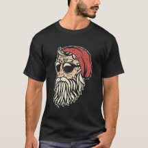 Main dessinée Père Noël Basic Dark Christmas