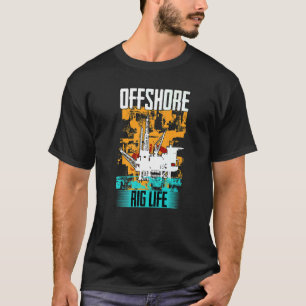 T-shirt Main-d'oeuvre Dragage Col-Rond Hors-Côte Li