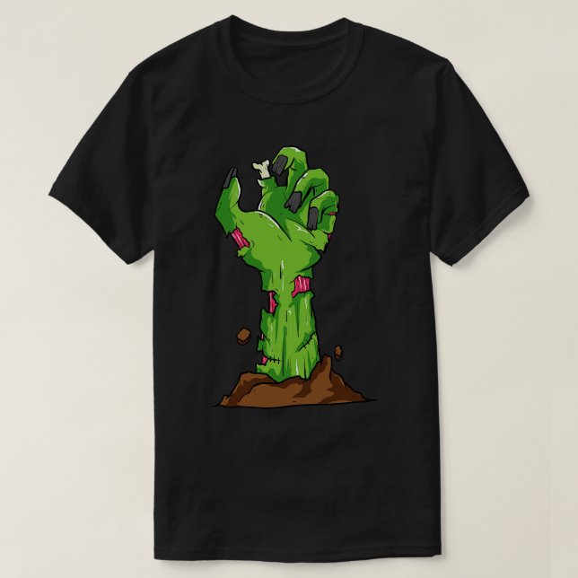 T-shirt Main Zombie (Design devant)