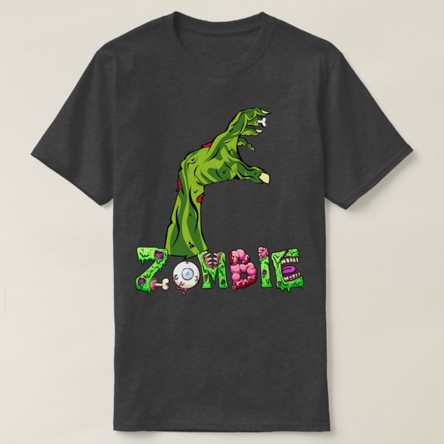 T-shirt Main Zombie 5 (Design devant)