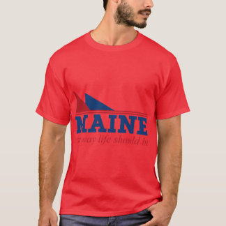T-shirt Maine à la manière