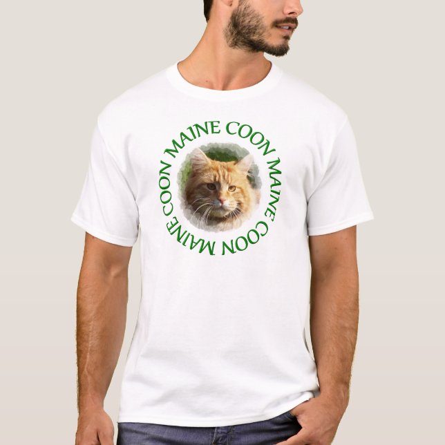 T-shirt maine coon (Devant)