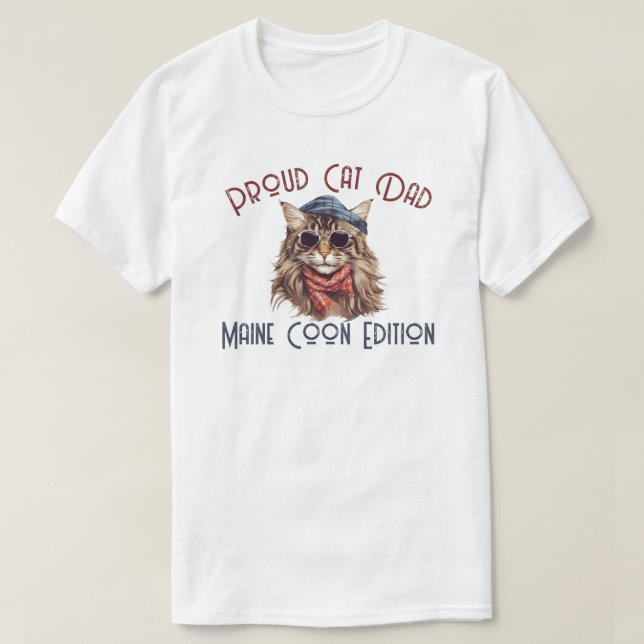 T-shirt Maine Coon Edition (Design devant)