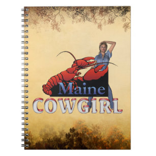 T-SHIRT Maine Cowgirl Notizblock