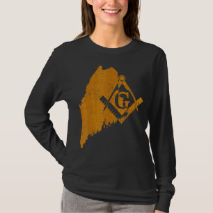 T-shirt Maine Masons Grand Lodge Af&am Freemasony Père