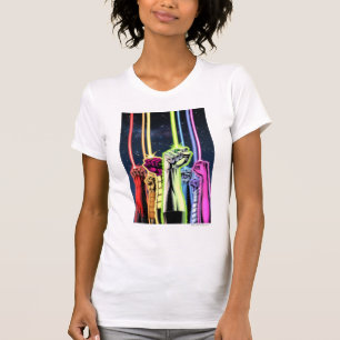 T-shirt Mains dans l'air avec anneaux -Couleur