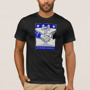 T-shirt Mains de jointure de chemin de fer de Conrail