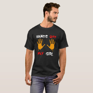 T-shirt Mains de mon mec et de ma chemise