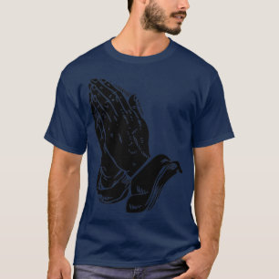 T-shirt Mains de prière automatiques