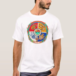 T-shirt Mains de temps