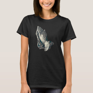 T-shirt Mains en prière Amen Jésus 4