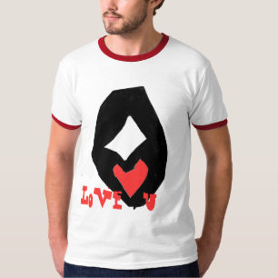 T-shirt mains luv