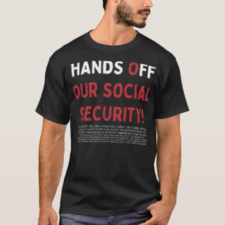 T-shirt Mains Notre Sécurité Sociale !