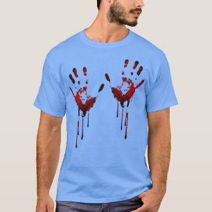 T-shirt Mains sanglantes