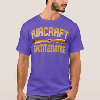T-shirt Maintenance des aéronefs