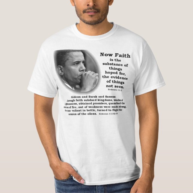 T-shirt Maintenant foi ! (Devant)