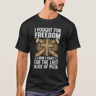 T-shirt Maintenant je lutte pour la Dernière tranche de pi