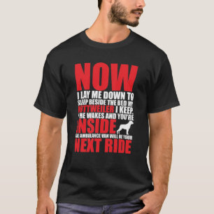 T-shirt Maintenant je m'étends avale pour dormir prière de