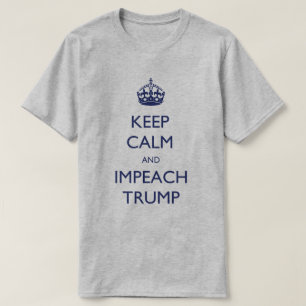T-shirt Maintenez calme et attaquez l'atout