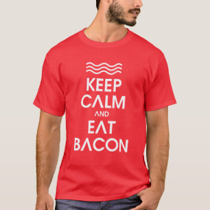 T-SHIRT MAINTENEZ CALME ET MANGEZ DU LARD