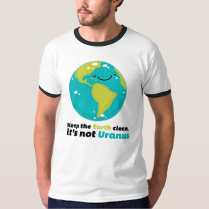 T-shirt Maintenez la terre propre