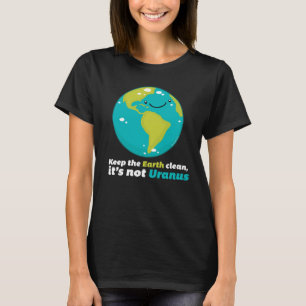 T-shirt Maintenez la terre propre