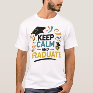 T-shirt Maintenez le calme et la maîtrise