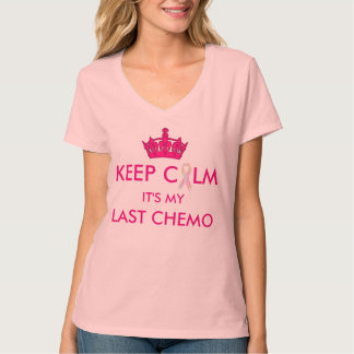 T-shirt Maintenez le dernier chimio "survivant" de calme