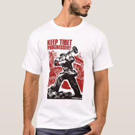 T-shirt Maintenez le Thibet progressif !