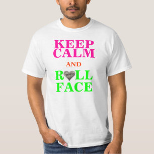 T-SHIRT MAINTENEZ VISAGE CALME ET DE PETIT PAIN