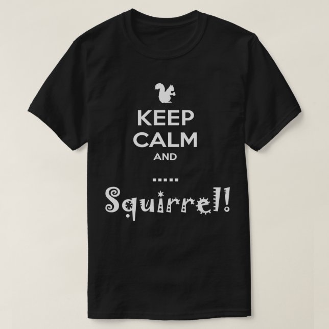T-shirt Maintenir le calme TDAH distrait pour les amateurs (Design devant)