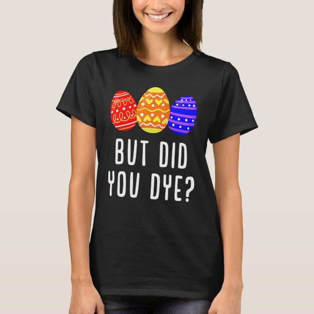 T-shirt Mais Avez-Vous Déchiré L'Oeuf De Pâques Bunny Mens (Devant)