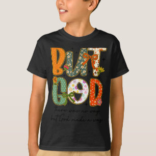 T-shirt Mais Dieu chrétien Automne Reconnaissant Coquette