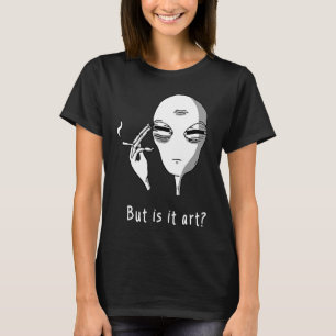 T-shirt Mais Est-Ce Que C'Est Un Mème De Fumage Alien