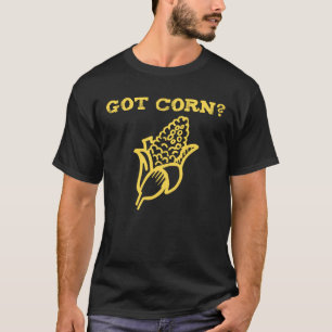 T-shirt Maïs obtenu, j'aime le maïs jaune, épi de maïs