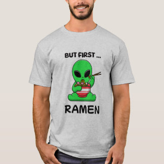 T-shirt Mais premier Ramen amusant Alien
