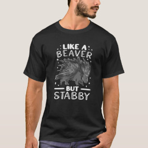 T-shirt Mais Stabby Porcupines mignonne pour les femmes fi