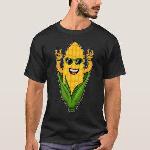 T-shirt Maïs Sur Le Cob Corn Agricole Hommes Femmes