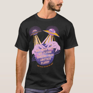 T-shirt Mais Vos Yeux Sont Des Soucoupes Volantes Art Lyri