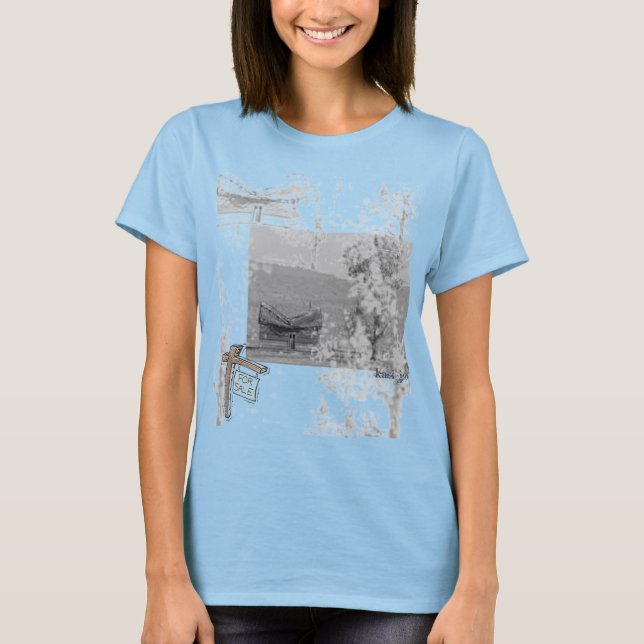 T-shirt "maison à vendre" par kasi jo (Devant)