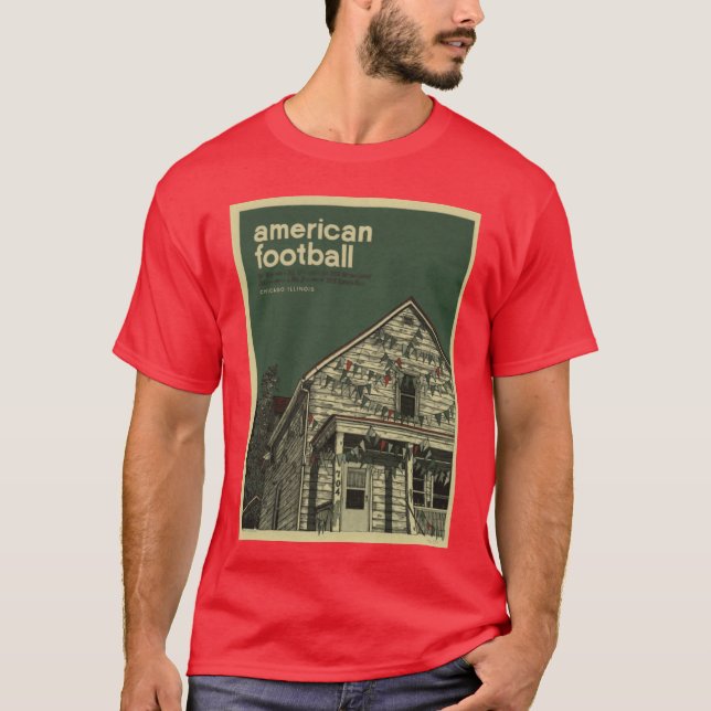 T-shirt Maison américaine (Devant)