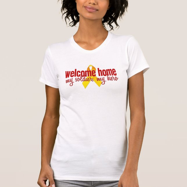 T-shirt Maison bienvenue (Devant)
