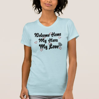 T-shirt Maison bienvenue mon héros mon amour