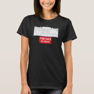 T-shirt Maison Blanche À Vendre Des Politiciens Corrompus