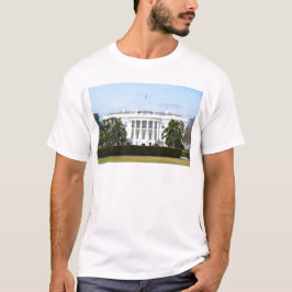 T-shirt Maison Blanche De La Pelouse