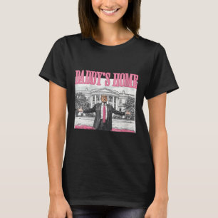 T-shirt Maison Blanche Maison des femmes Trump Daddys 2024