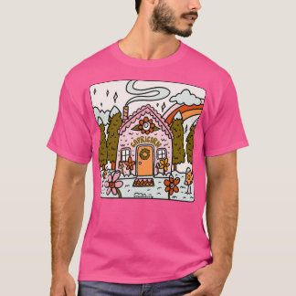 T-shirt Maison Capricorn en pain d'épices