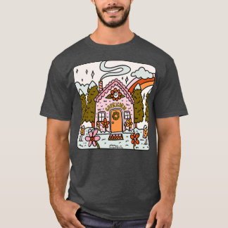 T-shirt Maison Capricorn en pain d'épices