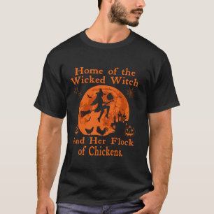 T-shirt Maison De La Sorcière Maléfique Et De Son Troupeau
