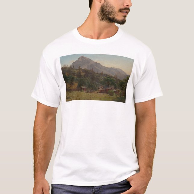 T-shirt Maison de montagne (1083) (Devant)